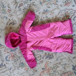 LL bean 12-18m girl snow suit